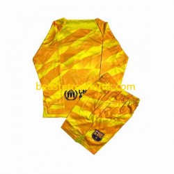 FC Barcelona Målmand Børn 4. Valg Fodboldtrøje 2023-2024 Langærmet