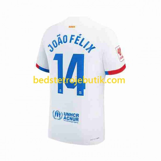 FC Barcelona Joao Felix 14 Mænd Udebane Fodboldtrøje 2023-2024 Kortærmet