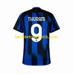Inter Milan Marcus Thuram 9 Mænd Hjemmebane Fodboldtrøje 2023-2024 Kortærmet