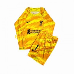 Liverpool A.Becker 1 Målmand Børn 3. Valg Fodboldtrøje 2023-2024 Langærmet