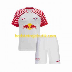 RB Leipzig Børn Hjemmebane Fodboldtrøje 2023-2024 Kortærmet