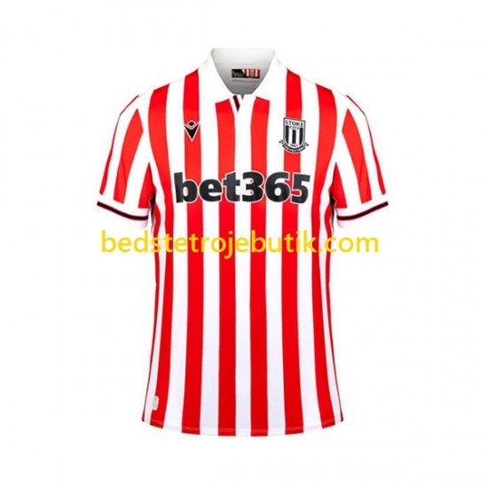 Stoke City Mænd Hjemmebane Fodboldtrøje 2023-2024 Kortærmet
