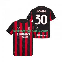 AC Milan Ardon Jashari 30 Mænd Hjemmebane Fodboldtrøje 2025-2026 Kortærmet