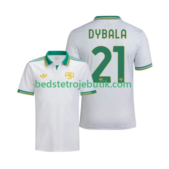 AS Roma Dybala 21 Mænd 3. Valg Fodboldtrøje 2025-2026 Kortærmet