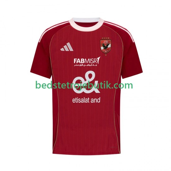Al Ahly SC Mænd Hjemmebane Fodboldtrøje 2025-2026 Kortærmet