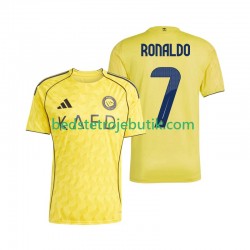 Al Nassr Cristiano Ronaldo 7 Mænd Hjemmebane Fodboldtrøje 2025-2026 Kortærmet