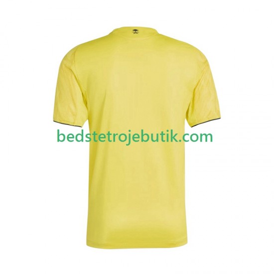 Al Nassr Mænd Hjemmebane Fodboldtrøje 2025-2026 Kortærmet