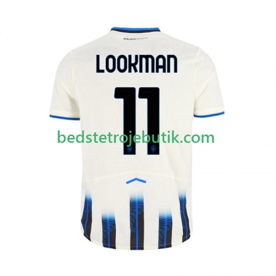 Atalanta Ademola Lookman 11 Mænd Udebane Fodboldtrøje 2025-2026 Kortærmet