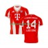 FC Bayern München Luis Diaz 14 Mænd Hjemmebane Fodboldtrøje 2025-2026 Kortærmet