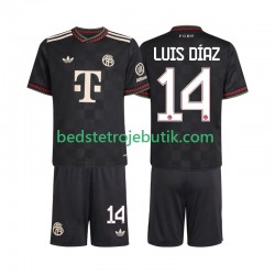 FC Bayern München Luis Diaz 14 Børn 3. Valg Fodboldtrøje 2025-2026 Kortærmet