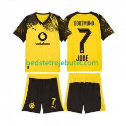 Borussia Dortmund Jobe Bellingham 7 Børn Hjemmebane Fodboldtrøje 2025-2026 Kortærmet