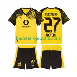 Borussia Dortmund Karim Adeyemi 27 Børn Hjemmebane Fodboldtrøje 2025-2026 Kortærmet