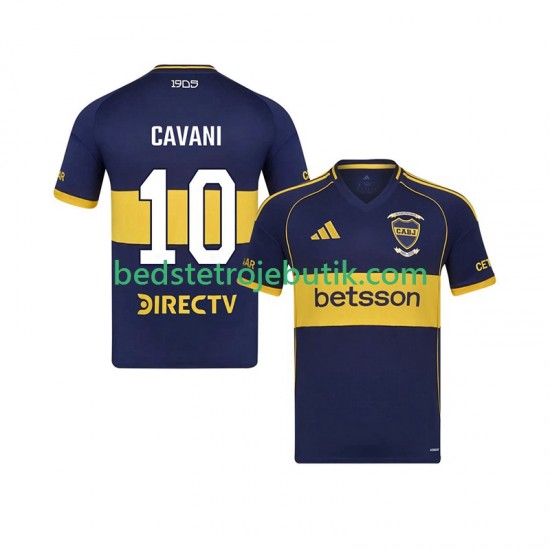 CA Boca Juniors Edinson Cavani 10 Mænd Hjemmebane Fodboldtrøje 2025-2026 Kortærmet