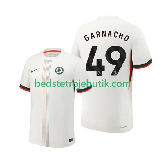 Chelsea Alejandro Garnacho 49 Mænd Udebane Fodboldtrøje 2025-2026 Kortærmet