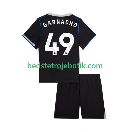 Chelsea Alejandro Garnacho 49 Børn 3. Valg Fodboldtrøje 2025-2026 Kortærmet