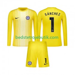 Chelsea Robert Sanchez 1 Målmand Børn 3. Valg Fodboldtrøje 2025-2026 Langærmet