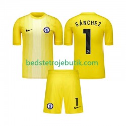 Chelsea Robert Sanchez 1 Målmand Børn 3. Valg Fodboldtrøje 2025-2026 Kortærmet