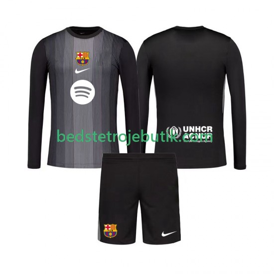 FC Barcelona Målmand Børn 3. Valg Fodboldtrøje 2025-2026 Langærmet