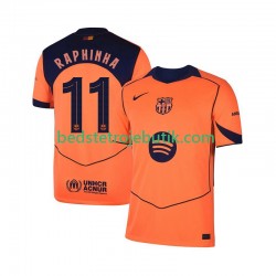 FC Barcelona Raphinha 11 Champions League Mænd 3. Valg Fodboldtrøje 2025-2026 Kortærmet