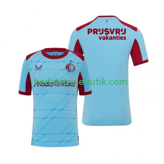 Feyenoord Rotterdam Mænd 3. Valg Fodboldtrøje 2025-2026 Kortærmet