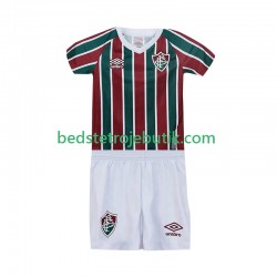 Fluminense Børn Hjemmebane Fodboldtrøje 2025-2026 Kortærmet