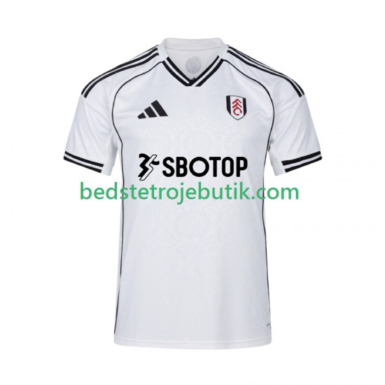Fulham Mænd Hjemmebane Fodboldtrøje 2025-2026 Kortærmet