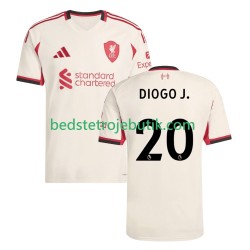 Liverpool Diogo Jota 20 Mænd Udebane Fodboldtrøje 2025-2026 Kortærmet