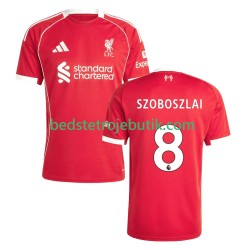 Liverpool Dominik Szoboszlai 8 Mænd Hjemmebane Fodboldtrøje 2025-2026 Kortærmet