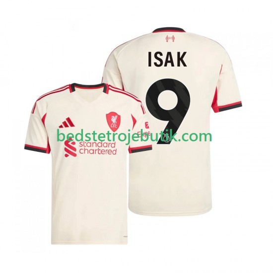Liverpool ISAK 9 Mænd Udebane Fodboldtrøje 2025-2026 Kortærmet