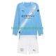 Manchester City Børn Hjemmebane Fodboldtrøje 2025-2026 Langærmet