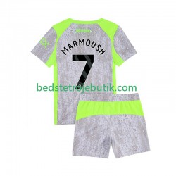 Manchester City Omar Marmoush 7 Børn 3. Valg Fodboldtrøje 2025-2026 Kortærmet