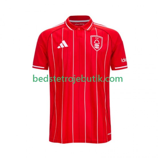 Nottingham Forest Mænd Hjemmebane Fodboldtrøje 2025-2026 Kortærmet