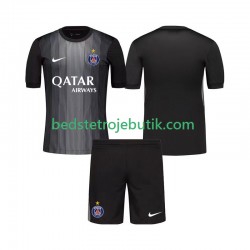 Paris Saint-Germain Målmand Børn Hjemmebane Fodboldtrøje 2025-2026 Kortærmet