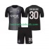 Paris Saint-Germain Lucas Chevalier 30 Målmand Børn Hjemmebane Fodboldtrøje 2025-2026 Kortærmet