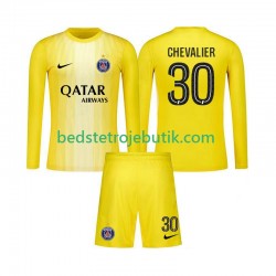 Paris Saint-Germain Lucas Chevalier 30 Målmand Børn 3. Valg Fodboldtrøje 2025-2026 Langærmet