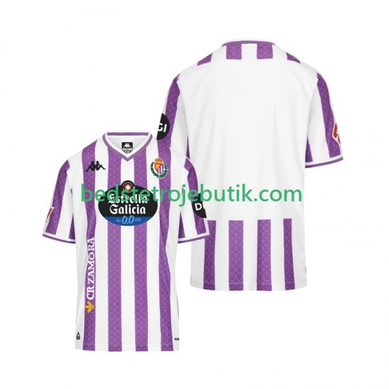 Real Valladolid Mænd Hjemmebane Fodboldtrøje 2025-2026 Kortærmet