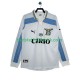 SS Lazio 2000 Retro Mænd Udebane Fodboldtrøje 1999 Langærmet