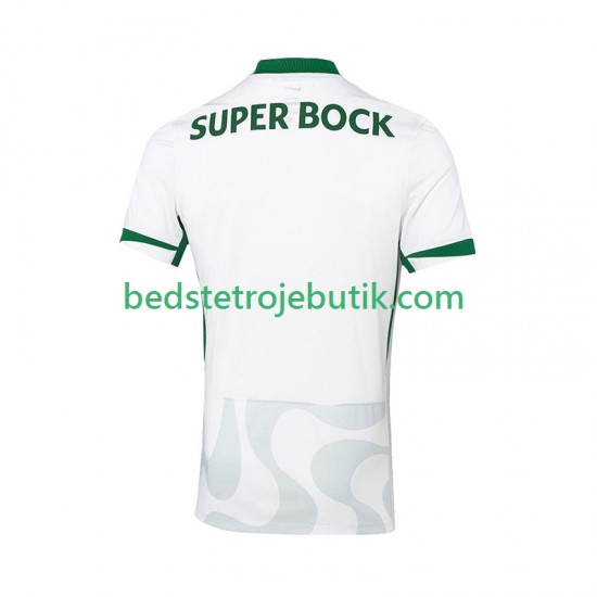 Sporting CP Mænd 4. Valg Fodboldtrøje 2025-2026 Kortærmet