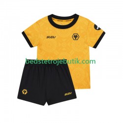 Wolverhampton Wanderers Børn Hjemmebane Fodboldtrøje 2025-2026 Kortærmet