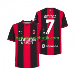 AC Milan Gimenez 7 Mænd Hjemmebane Fodboldtrøje 2026-2027 Kortærmet