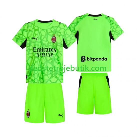 AC Milan Målmand Børn 3. Valg Fodboldtrøje 2026-2027 Kortærmet