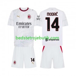 AC Milan Modrić Luka 14 Børn Udebane Fodboldtrøje 2026-2027 Kortærmet