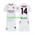 AC Milan Modrić Luka 14 Børn Udebane Fodboldtrøje 2026-2027 Kortærmet