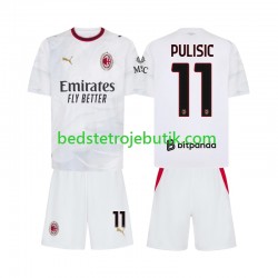 AC Milan Pulisic 11 Børn Udebane Fodboldtrøje 2026-2027 Kortærmet