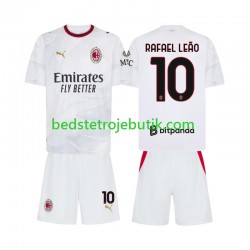 AC Milan Rafael Leao 10 Børn Udebane Fodboldtrøje 2026-2027 Kortærmet