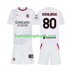 AC Milan Ronaldinho 80 Børn Udebane Fodboldtrøje 2026-2027 Kortærmet