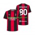 AC Milan Ronaldinho 80 Mænd Hjemmebane Fodboldtrøje 2026-2027 Kortærmet