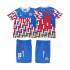 AFC Ajax BERGKAMP 10 1989 1990 Retro Børn Udebane Fodboldtrøje Langærmet