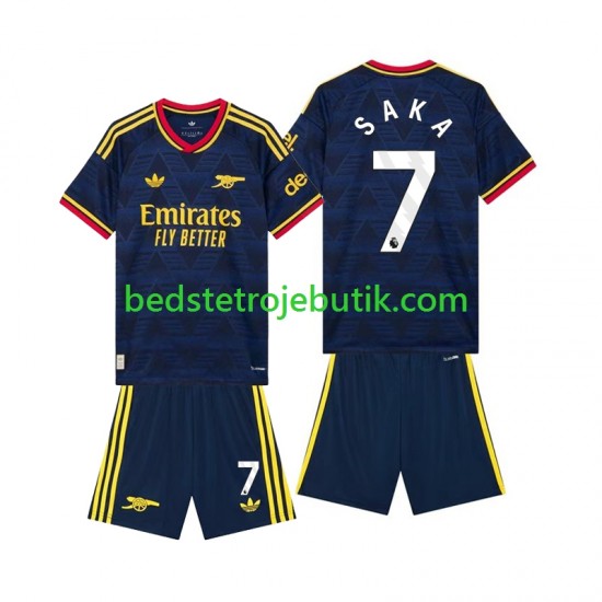 Arsenal Bukayo Saka 7 Børn Udebane Fodboldtrøje 2026-2027 Kortærmet