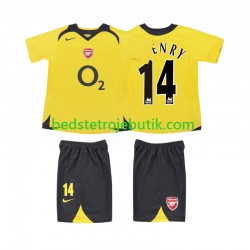 Arsenal Thierry Henry 14 2005 Retro Børn Udebane Fodboldtrøje 2006 Kortærmet